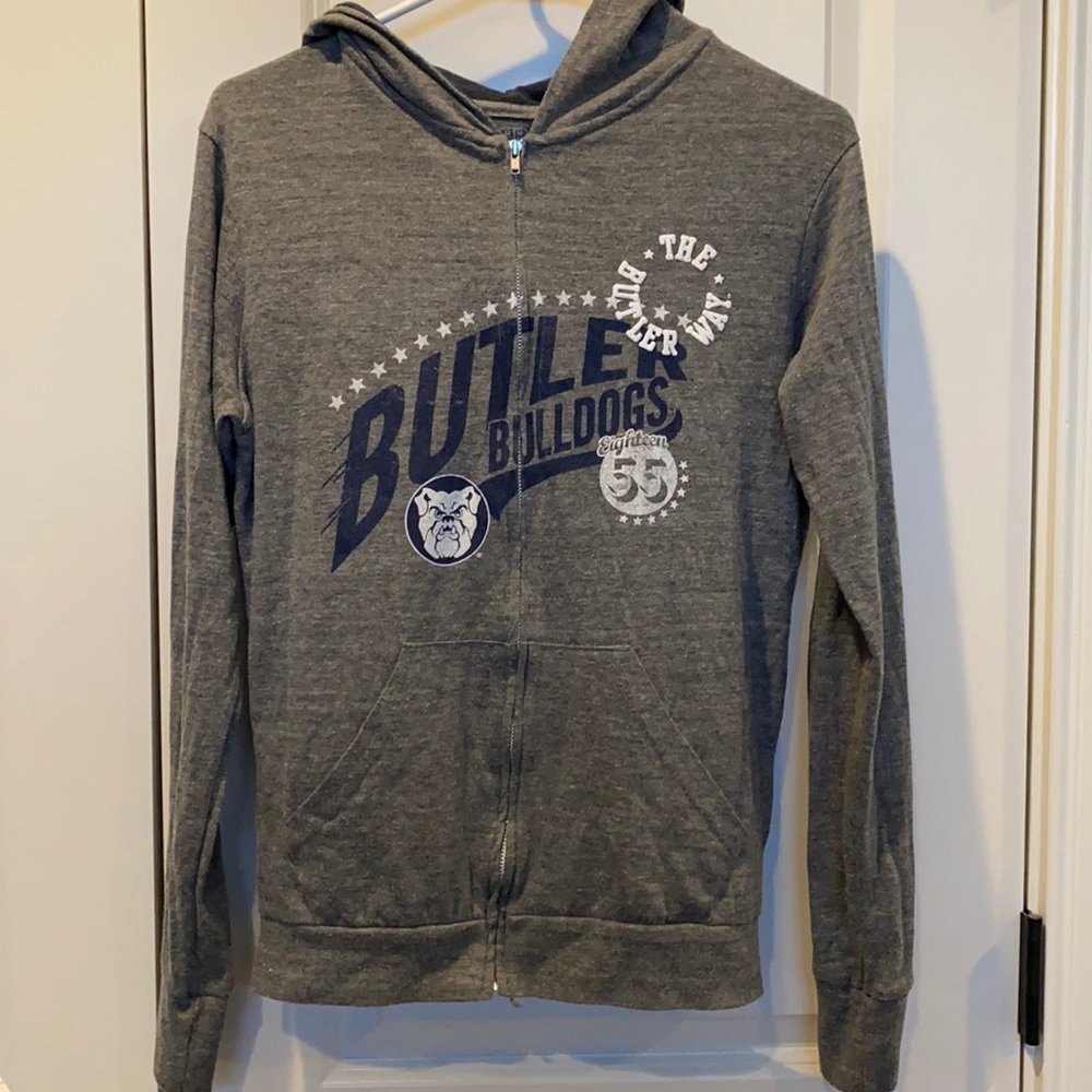 BUTLER university zip up jacket